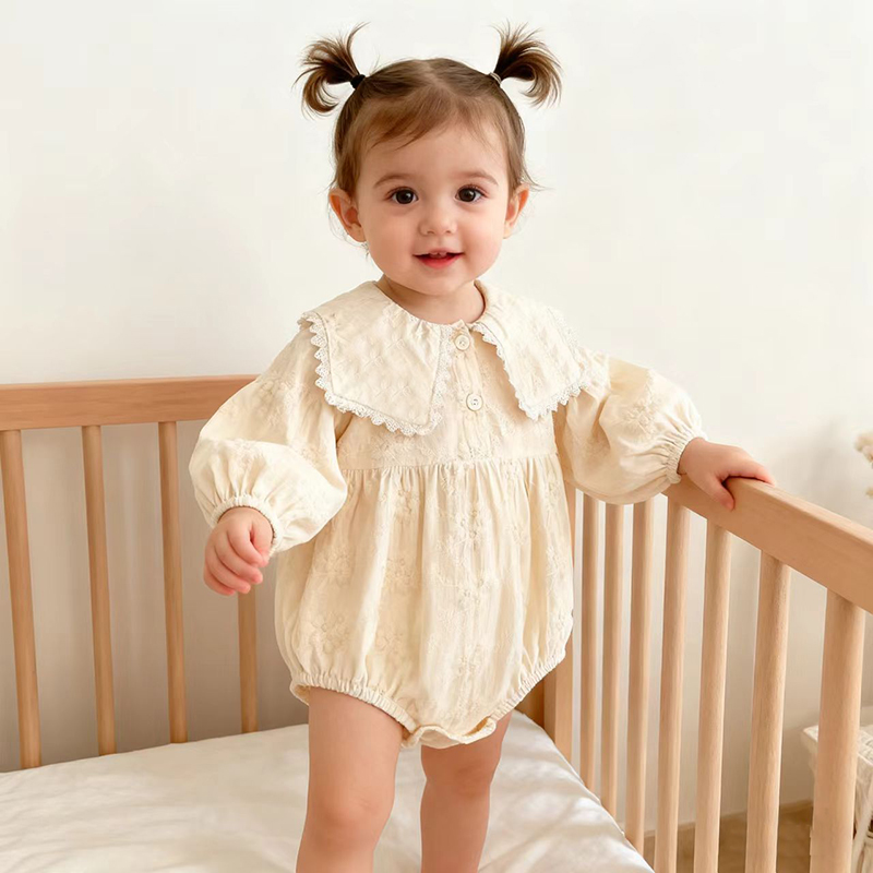 Newborn Baby Girl Romper Floral - ربيع الفتيات الحلو الأميرة قطعة واحدة