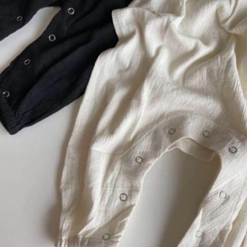 رومبيرات أطفال صيفية جديدة لعا - مراجعة Baby Summer Linen Sleeveless Jumpsuit وسعره
