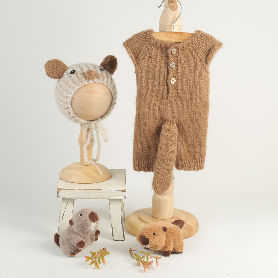 مجموعة أدوات تصوير المواليد ال - مراجعة Infant Photography Props Outfit وسعره