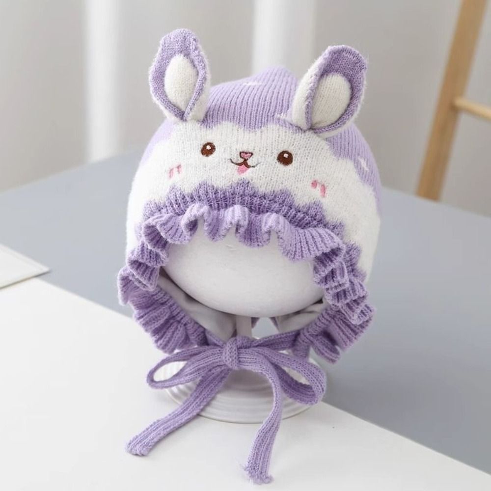 أزياء أرنب الأذن الطفل محبوك ق - مراجعة Infant Beanie Hat With Ears وسعره