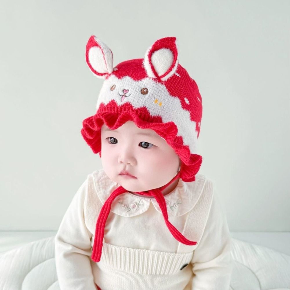 أزياء أرنب الأذن الطفل محبوك ق - مراجعة Infant Beanie Hat With Ears وسعره