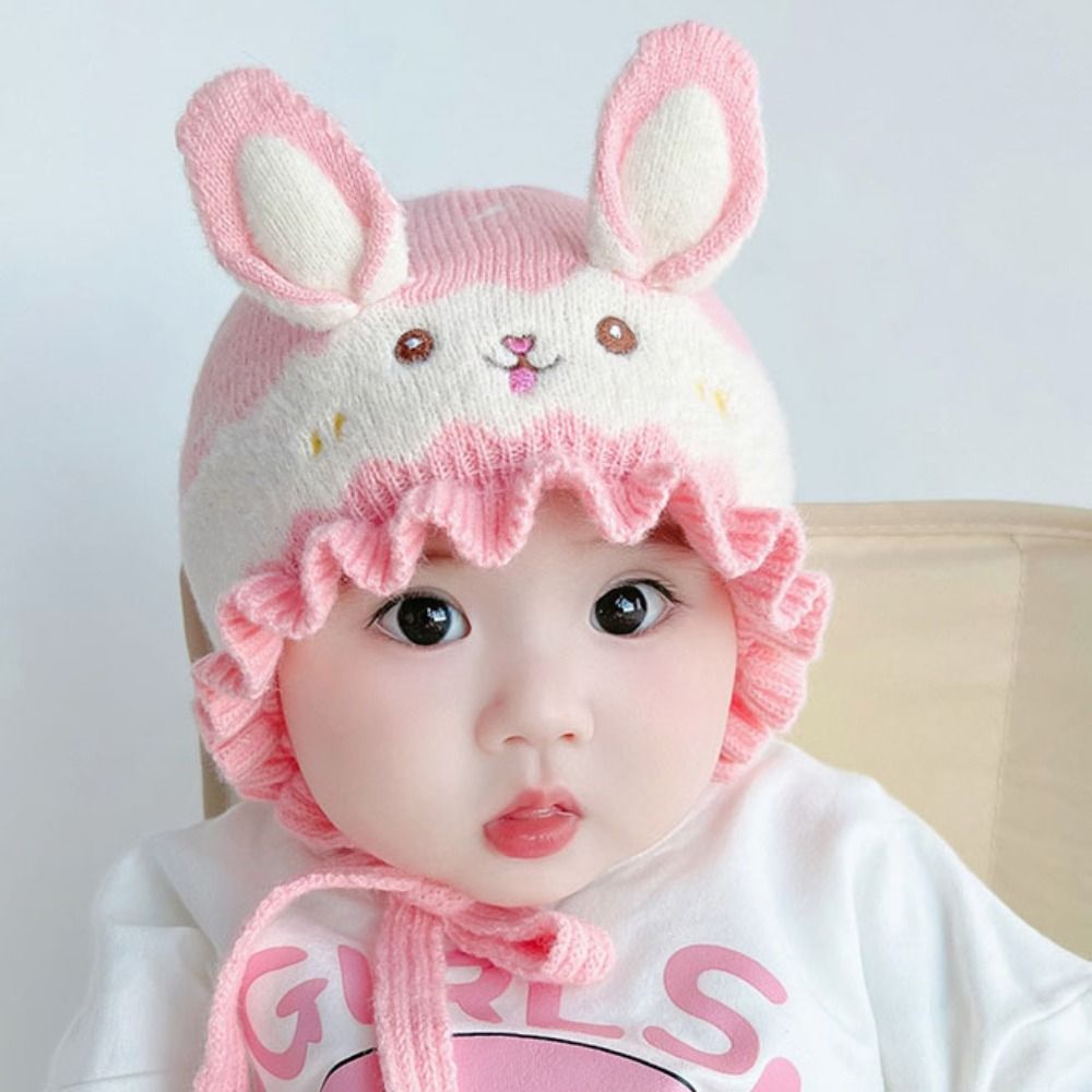 أزياء أرنب الأذن الطفل محبوك ق - مراجعة Infant Beanie Hat With Ears وسعره
