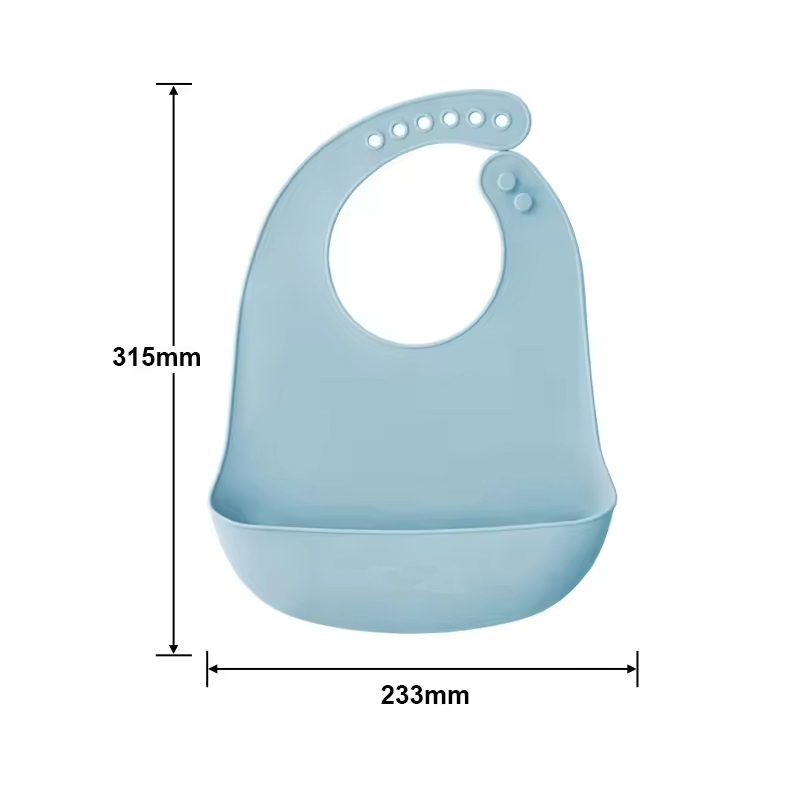 الغذاء الصف الطفل لينة سيليكون - مراجعة Waterproof Baby Bibs Silicone وسعره