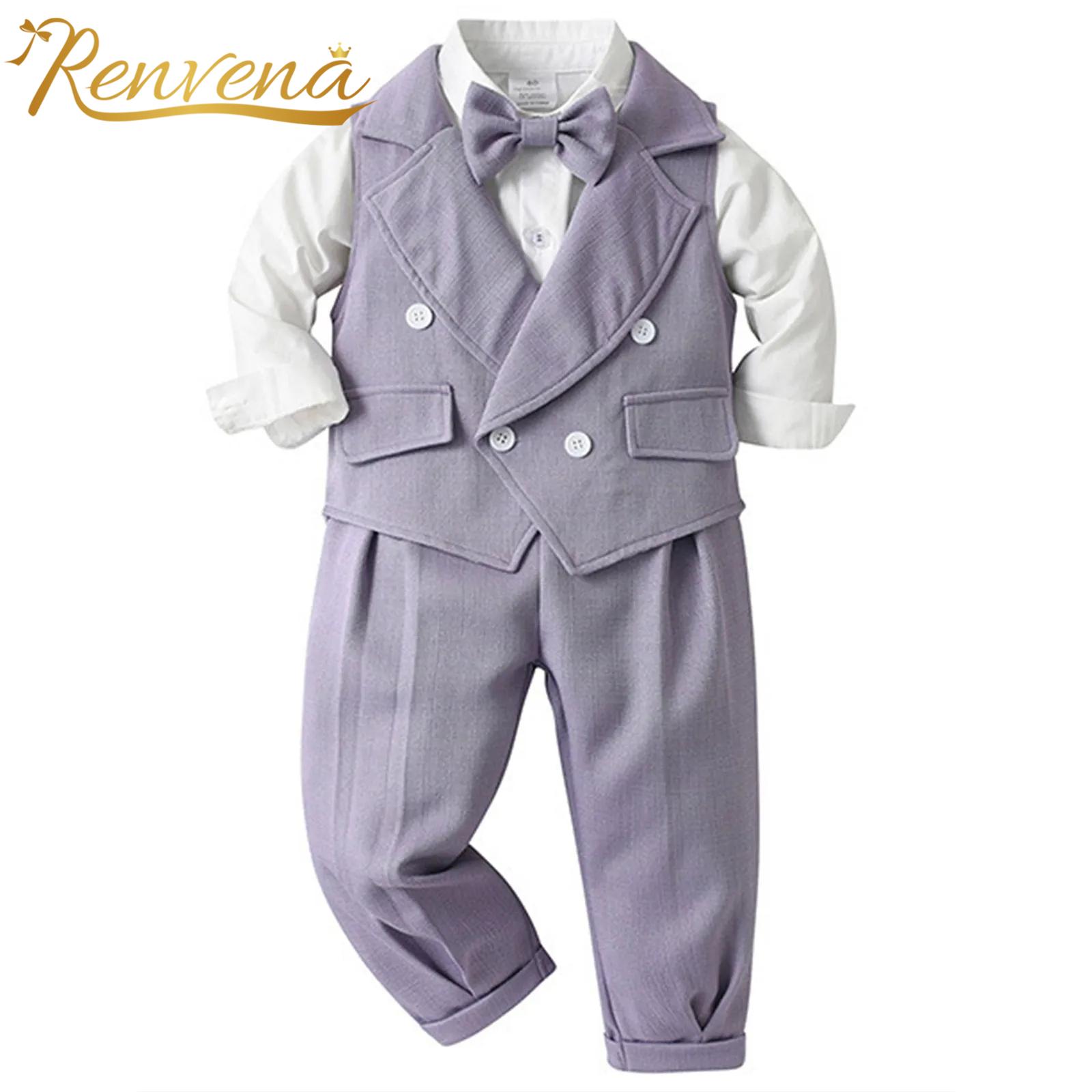 بدلة رجل شهم للأطفال الأولاد ز - مراجعة Baby Boy Suit Set Baptism وسعره