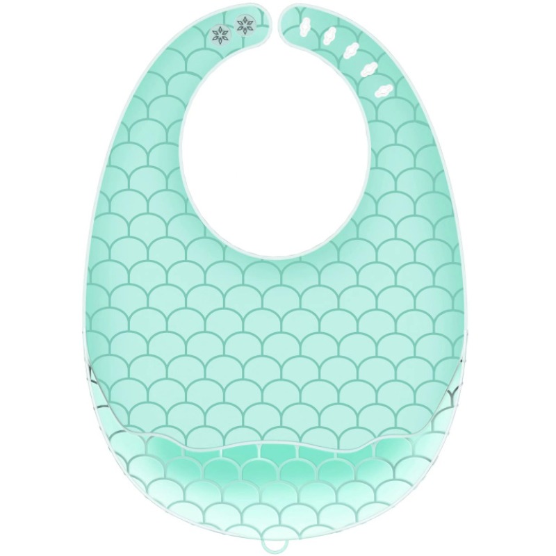 سيليكون الطفل المرايل مقاوم لل - مراجعة Waterproof Baby Bibs Silicone وسعره